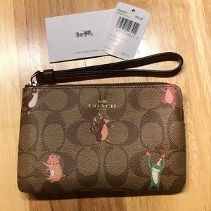 Coach party animal wallet Clearance